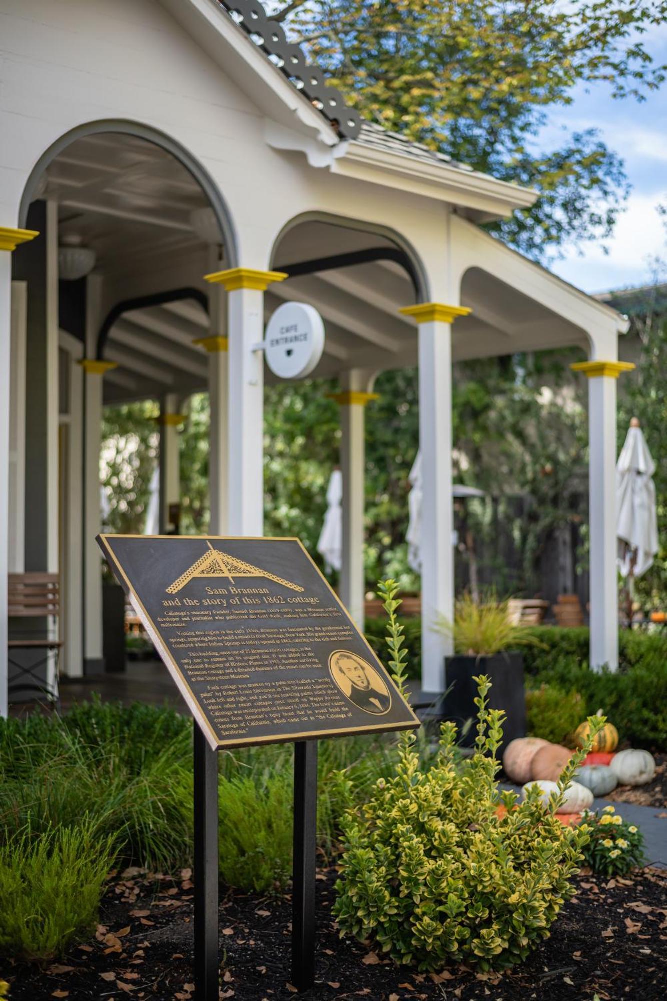 Brannan Cottage Inn Калистога Екстериор снимка