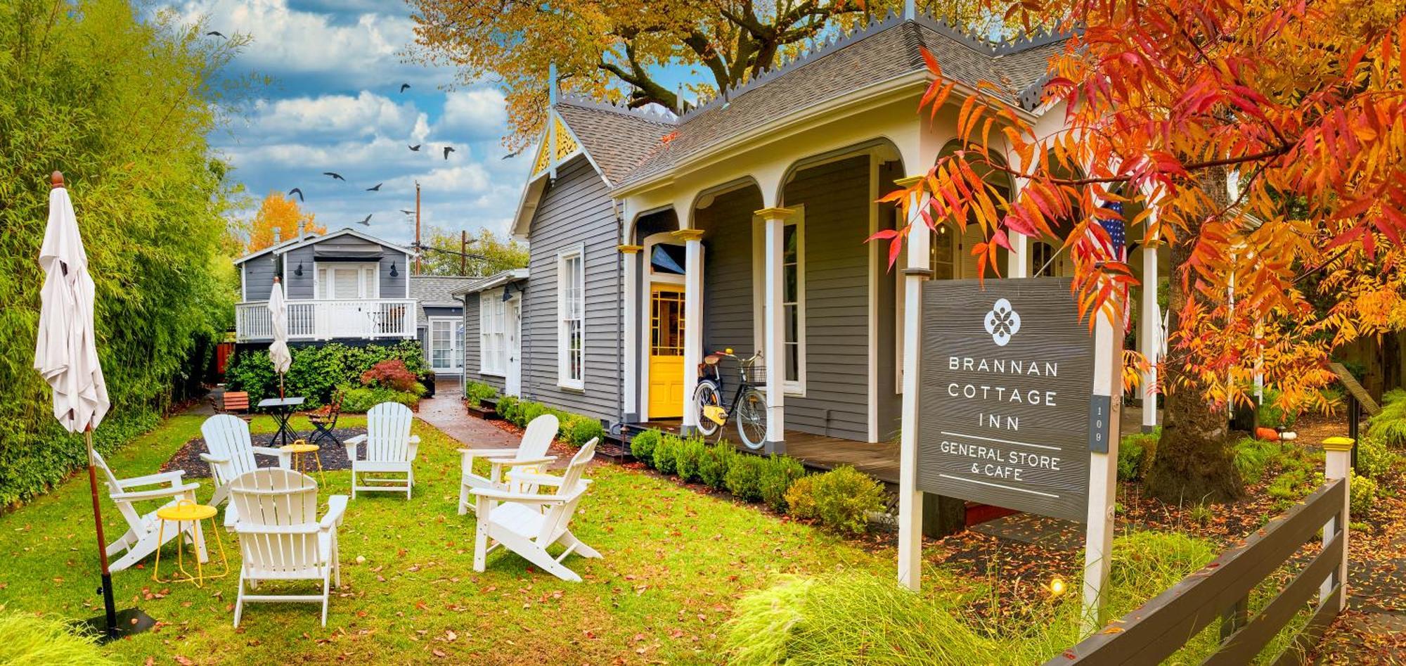 Brannan Cottage Inn Калистога Екстериор снимка